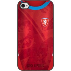 iPhone 4/4s Case Hülle - Tschechische Republik personalisierbares Fussballtrikot