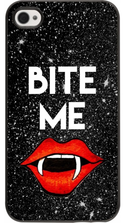 iPhone 4/4s Case Hülle - Halloween 2024 bite me