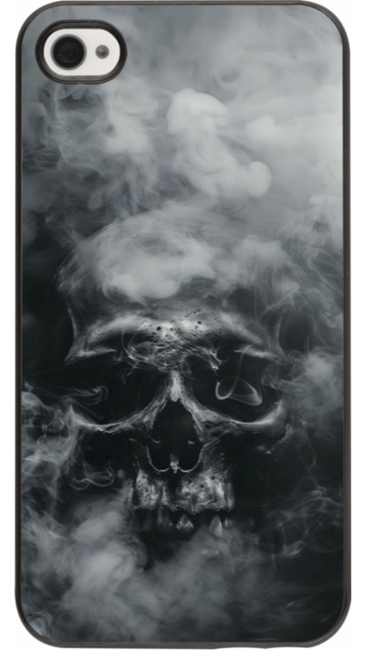 iPhone 4/4s Case Hülle - Halloween 2024 smoky skull