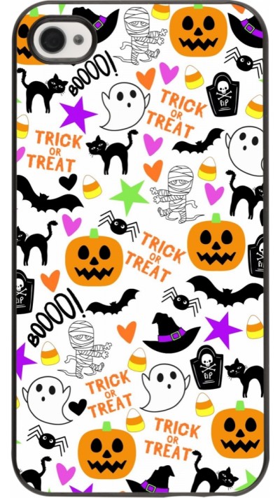 iPhone 4/4s Case Hülle - Halloween 2024 trick or treat