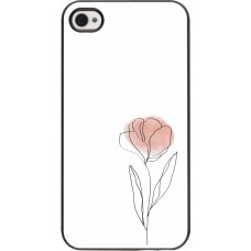 iPhone 4/4s Case Hülle - Spring 23 minimalist flower