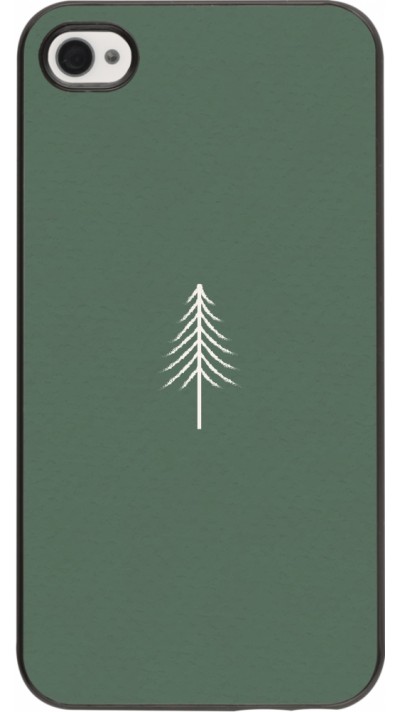 iPhone 4/4s Case Hülle - Christmas 22 minimalist tree