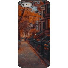 iPhone 5/5s / SE (2016) Case Hülle - Autumn 2024 city