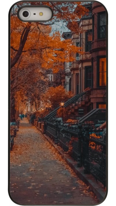 iPhone 5/5s / SE (2016) Case Hülle - Autumn 2024 city