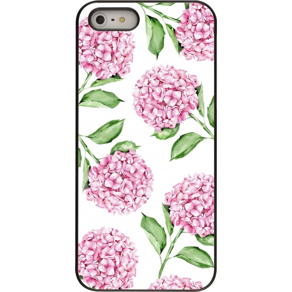 iPhone 5/5s / SE (2016) Case Hülle - Easter 2024 pink flowers