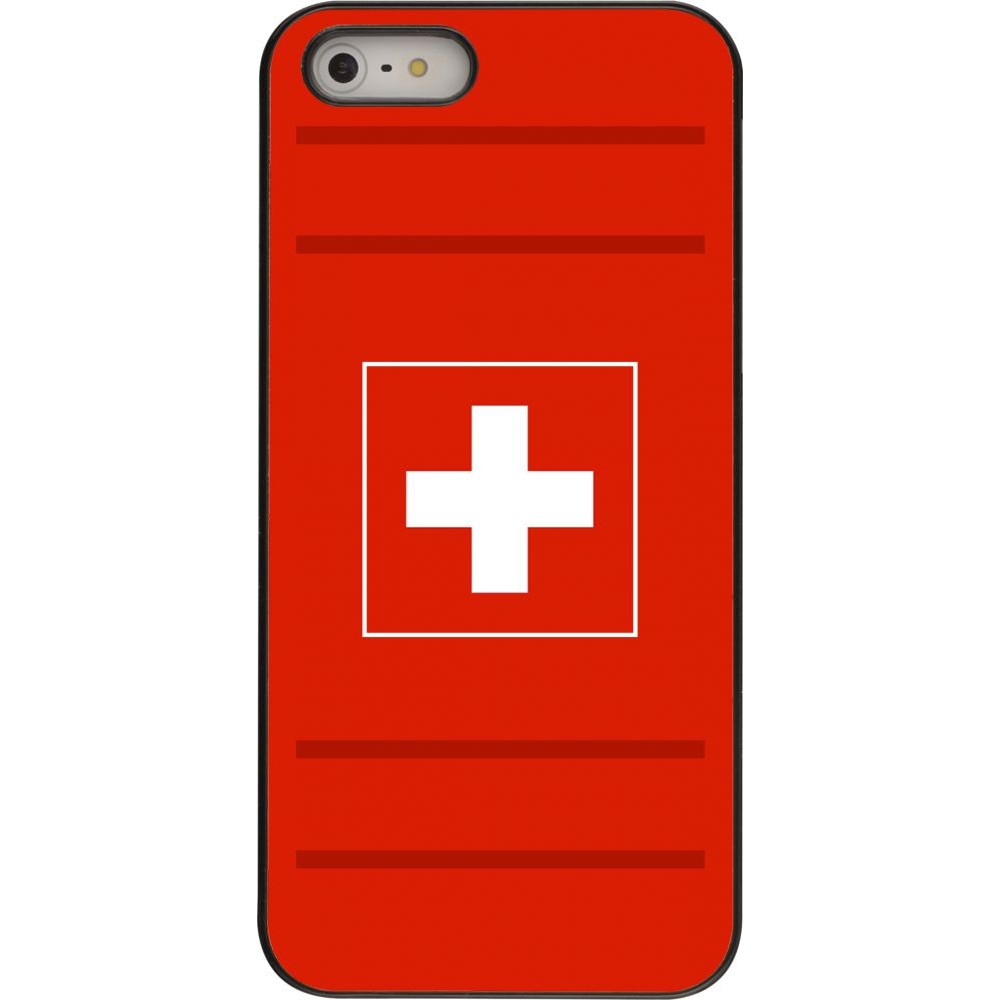 Hülle iPhone 5/5s / SE (2016) - Euro 2020 Switzerland