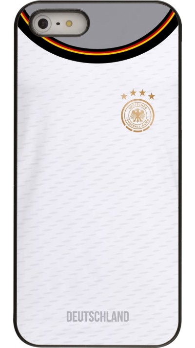 iPhone 5/5s / SE (2016) Case Hülle - Deutschland 2022 personalisierbares Fußballtrikot