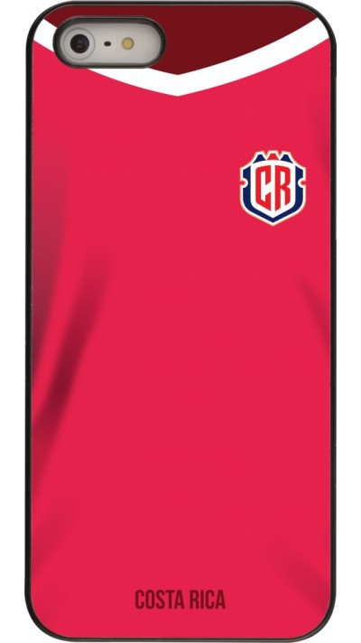 iPhone 5/5s / SE (2016) Case Hülle - Costa Rica 2022 personalisierbares Fussballtrikot