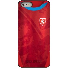 iPhone 5/5s / SE (2016) Case Hülle - Tschechische Republik personalisierbares Fussballtrikot