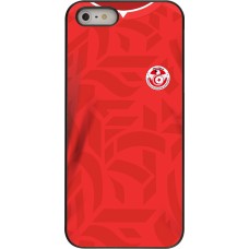 iPhone 5/5s / SE (2016) Case Hülle - Tunesien 2022 personalisierbares Fussballtrikot