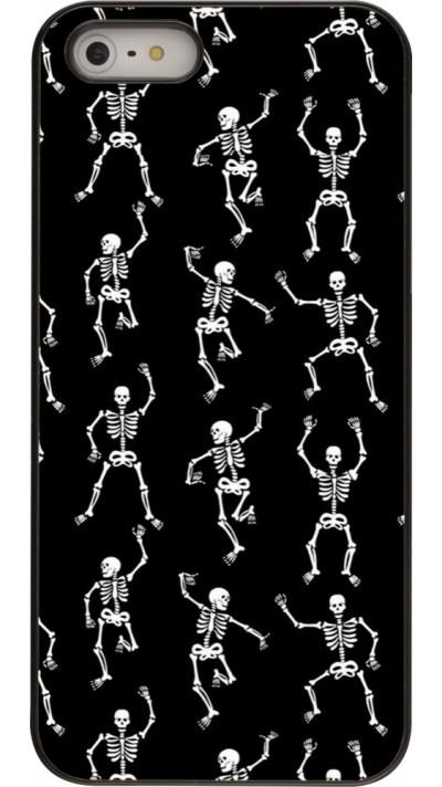 iPhone 5/5s / SE (2016) Case Hülle - Halloween 2024 dancing skeleton