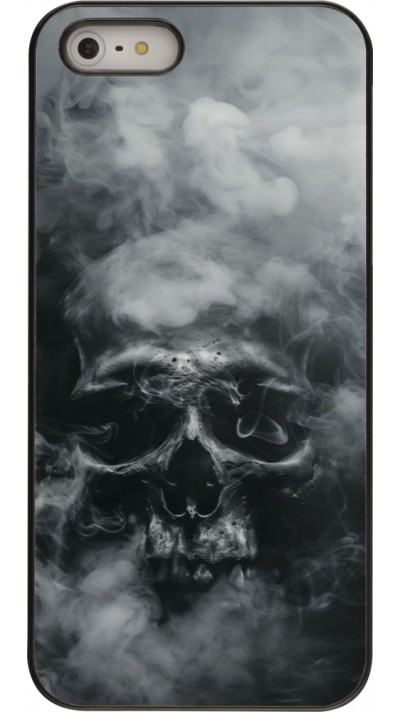 iPhone 5/5s / SE (2016) Case Hülle - Halloween 2024 smoky skull