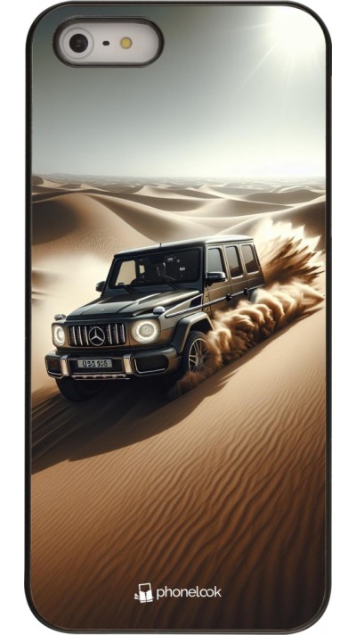 iPhone 5/5s / SE (2016) Case Hülle - Mercedes G Drift Wueste