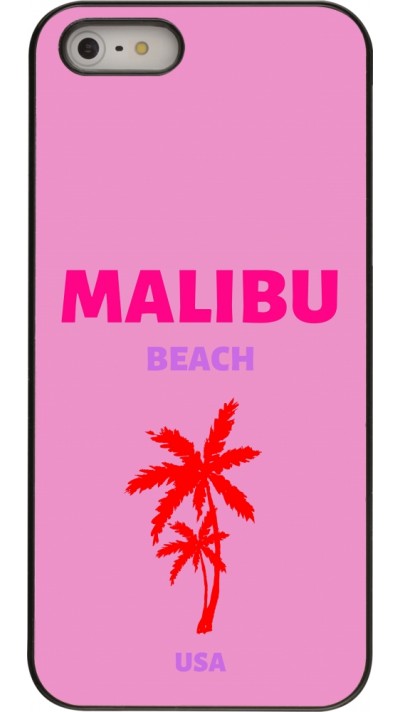 iPhone 5/5s / SE (2016) Case Hülle - Pop Summer Destination Malibu