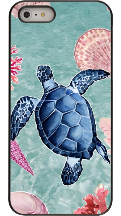 iPhone 5/5s / SE (2016) Case Hülle - Preppy Turtle