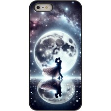 iPhone 5/5s / SE (2016) Case Hülle - Valentin 2024 Liebe unter dem Mond