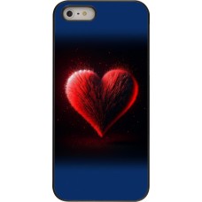 iPhone 5/5s / SE (2016) Case Hülle - Valentin 2025 rotes Herz