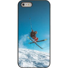 iPhone 5/5s / SE (2016) Case Hülle - Winter 22 Ski Jump