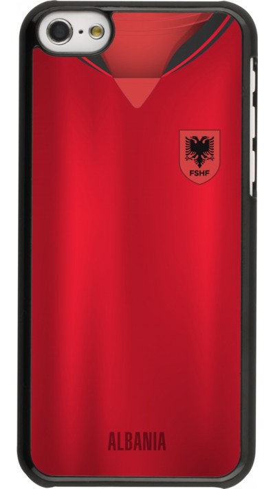 Coque iPhone 5c - Maillot de football Albanie personnalisable