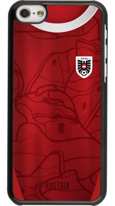 Coque iPhone 5c - Maillot de football Autriche personnalisable