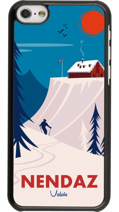 Coque iPhone 5c - Nendaz Cabane Ski