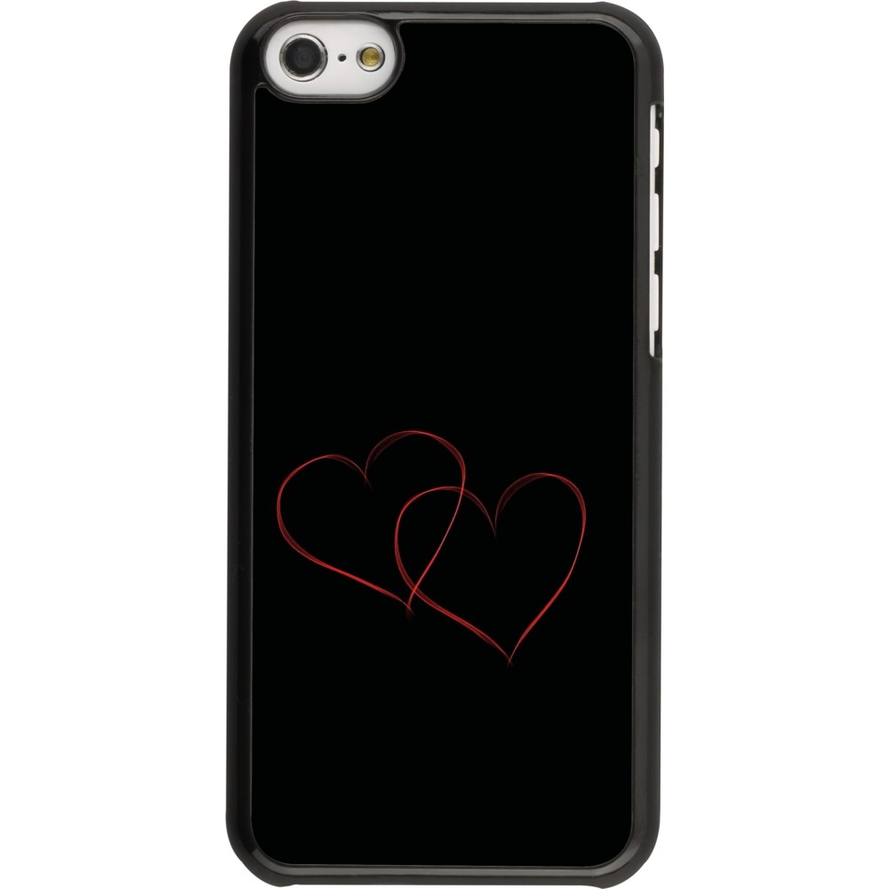 Coque iPhone 5c - Valentine 2023 attached heart