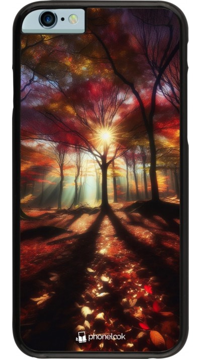 iPhone 6/6s Case Hülle - Herbstlicher goldener Glanz