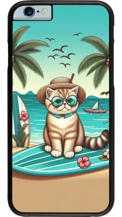 iPhone 6/6s Case Hülle - Chat Surf Stil