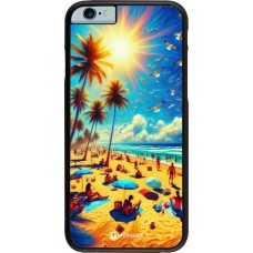 iPhone 6/6s Case Hülle - Sommer Paradies Farbe