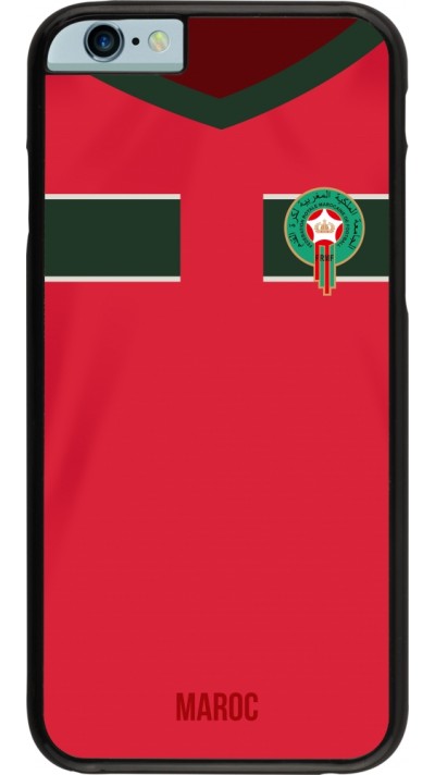 iPhone 6/6s Case Hülle - Marokko 2022 personalisierbares Fussballtrikot