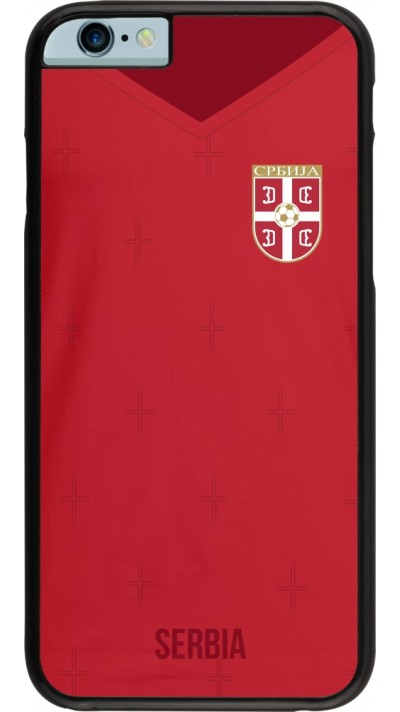 iPhone 6/6s Case Hülle - Serbien 2022 personalisierbares Fussballtrikot