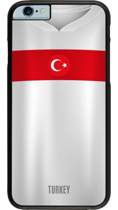 Coque iPhone 6/6s - Maillot de football Turquie personnalisable