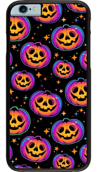 iPhone 6/6s Case Hülle - Halloween 2024 rainbow pumpkins