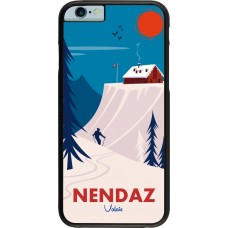 iPhone 6/6s Case Hülle - Nendaz Cabane Ski