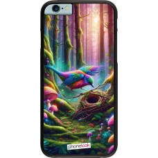 iPhone 6/6s Case Hülle - Vogel Nest Wald