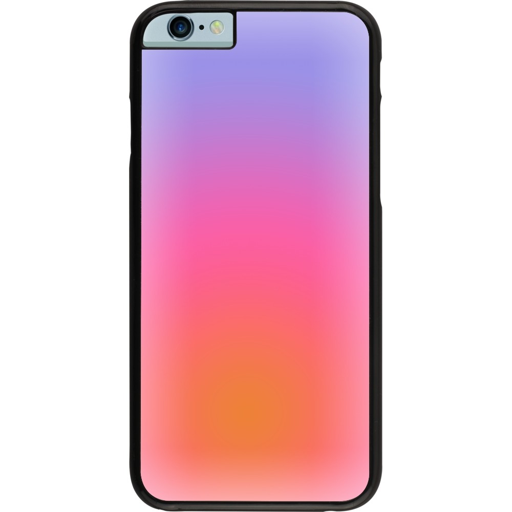 iPhone 6/6s Case Hülle - Orange Pink Blue Gradient