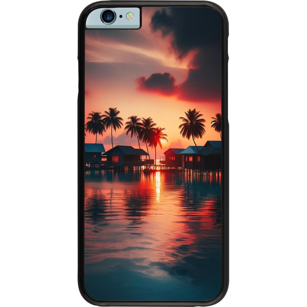 iPhone 6/6s Case Hülle - Paradies Malediven