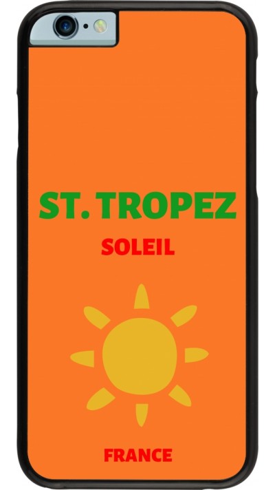 iPhone 6/6s Case Hülle - Pop Summer Destination St-Tropez