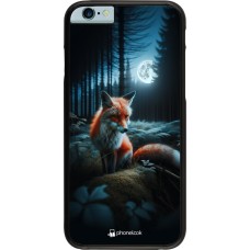 iPhone 6/6s Case Hülle - Fuchs Mond Wald