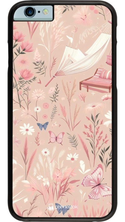 iPhone 6/6s Case Hülle - Sommer Pastellmuster