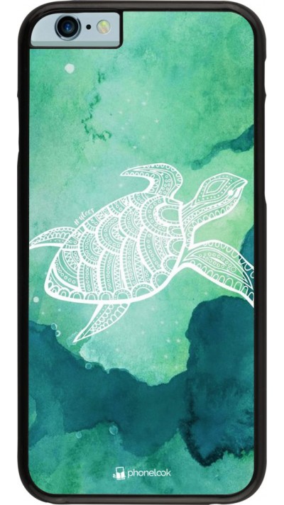 Hülle iPhone 6/6s - Turtle Aztec Watercolor