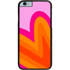 iPhone 6/6s Case Hülle - Valentine 2024 heart gradient