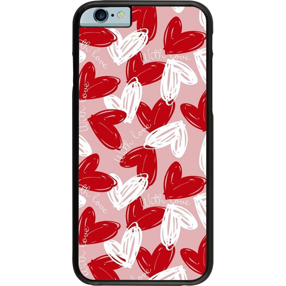 iPhone 6/6s Case Hülle - Valentine 2024 with love heart