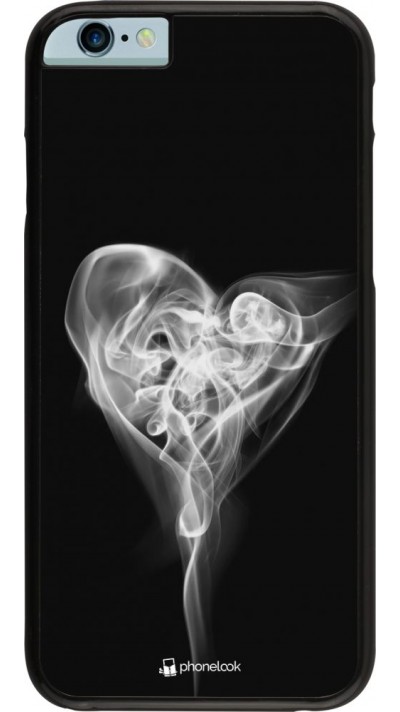 Hülle iPhone 6/6s - Valentine 2022 Black Smoke