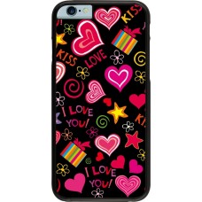 iPhone 6/6s Case Hülle - Valentine 2023 love symbols