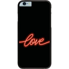 iPhone 6/6s Case Hülle - Valentine 2023 neon love