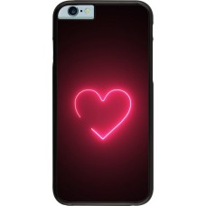 iPhone 6/6s Case Hülle - Valentine 2023 single neon heart