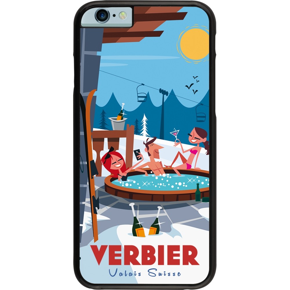 iPhone 6/6s Case Hülle - Verbier Mountain Jacuzzi