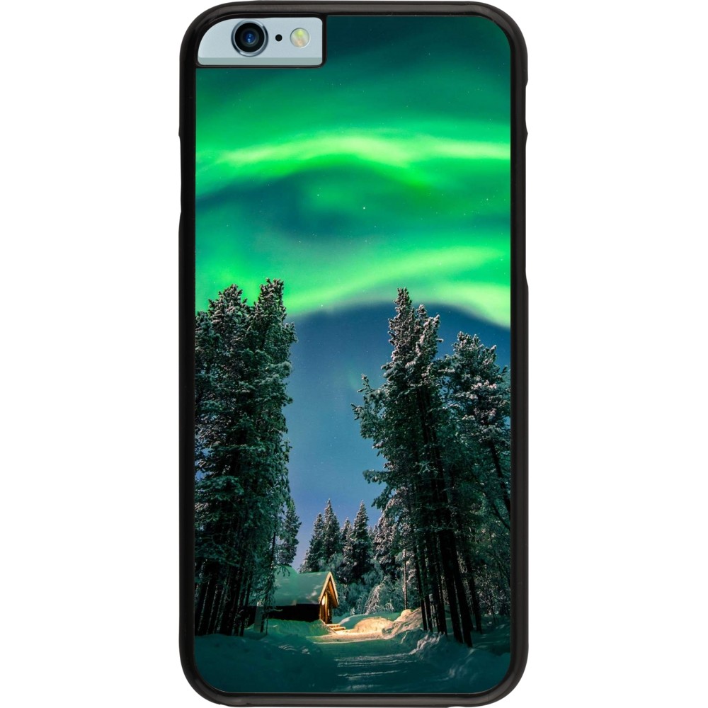 iPhone 6/6s Case Hülle - Winter 22 Northern Lights