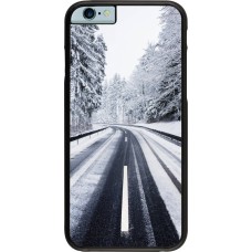 iPhone 6/6s Case Hülle - Winter 22 Snowy Road